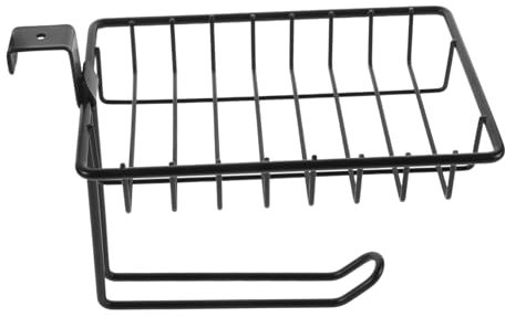 Ciieeo Support De Toilette avec Étagère pour Rouleau De Papier Toilette - Organisateur Monté sur Support - Accessoire De Salle De Bain Élégant