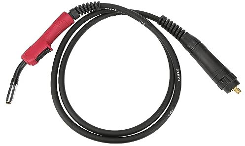 Pistola per Saldatore Portatile, 180A 15AK MIG/MAG Torcia per Saldatura Pistola MIG Pistola per Saldatura Torcia Stinger Connettore Euro 3 Metri per Saldatrice MIG MAG