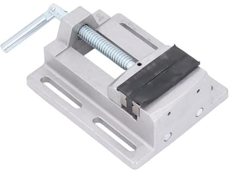 Schraubstock für Bohrmaschine, 76 Mm Backenbreite, Schnellspanner für Werkbank, Industrieller Schraubstock