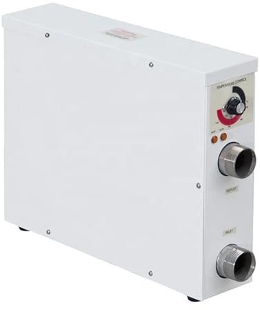 Vridkontroll Termostat Elektrisk poolvärmare Snabbuppvärmning Vattenvärmepump for pooler i marken och ovan marken Badkar SPA Effektiv uppvärmning(9KW)