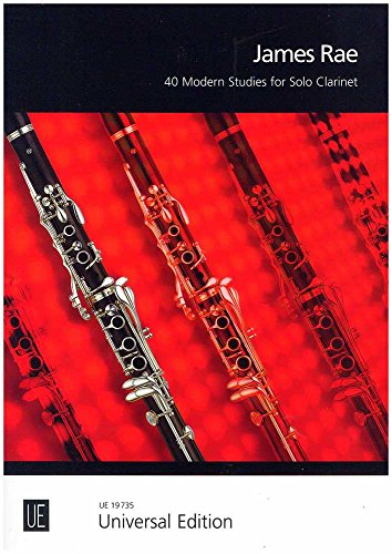 Universal Edition: 40 Modern Klarinette Studien - Klarinette in B♭