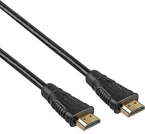 PremiumCord 4K HDMI Kabel M/M 10,2Gbps vergoldete Anschlüsse mit Audio Rückkanal, Kompatibel mit Video 4K UHD 2160p, Deep Color, 3D, HDR, 3x geschirmt, schwarz, 1,5 m