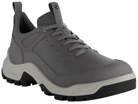 ECCO Men's Offroad Cruiser Lace Up Hiking Shoe, Steel/Steel Oil Suede, 9-9.5