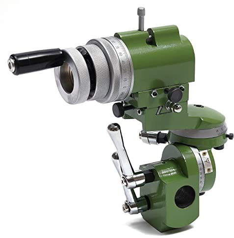 U2 Grinding Machine Green Multifunction U2 Model Grinding Machine Milling Cutter Grinder Angle Grinder Fixed Universal Bracket Polishing Machine 25 mm Sharpener Holder for Fine Adjustment Screw