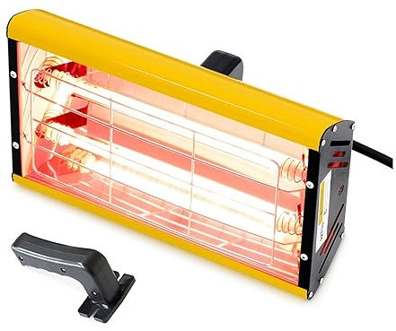 Lámpara de curado de pintura infrarroja para hornear Lámpara De Curado De Pintura Infrarroja De 2000W For Secado, Secador De Pintura Caliente, Lámpara De Calefacción, Lámpara De Infrarrojos, Cabina De