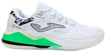 Joma SPIN 2502 Herren Weiß Schwarz Tennis/Padel Schuhe-, colourful, 45 EU