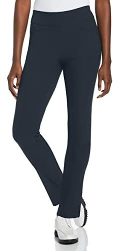 PGA TOUR Damen Überziehen mit Bauchkontrolle Golfhose, Schwarz (Black Iris), M