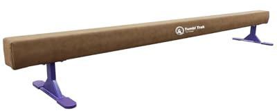 Tumbl Trak Addie Beam 8FT Suede Training Floor Balance Beam W/Risers