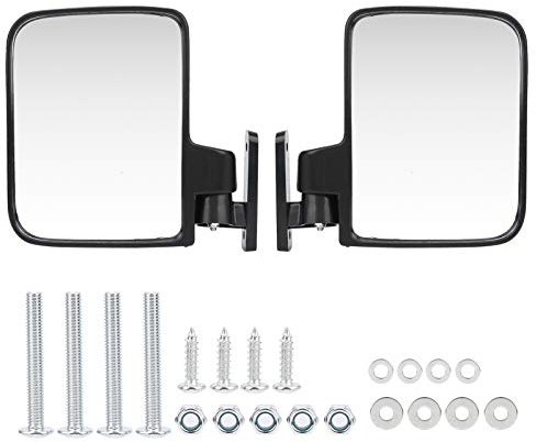 Seitenspiegel Auto, Seitenansicht Golfwagenspiegel, Wohnwagenspiegel Wohnwagen Spiegel Außenspiegel Golfwagen Klappbare Seitenspiegel Cart Convex Rückspiegel Set für Ez Go popular