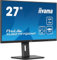 iiyama XUB2797QSNP-B1 27 inch IPS USB-C Dock Display 96W Charging, 1ms, 2560x1440, RJ45/HDMI/DP, 1 x DP-OUT(MST), 4 x USB Hub, KVM, Height Adjustable Stand, 5 Yr Warranty