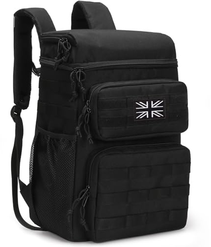 Sac à Dos glacière Tactique – Glacière Souple, légère et étanche, Sac Isotherme Portable et imperméable pour la Plage, Les Voyages, Le Camping, Les Pique-niques et la randonnée.