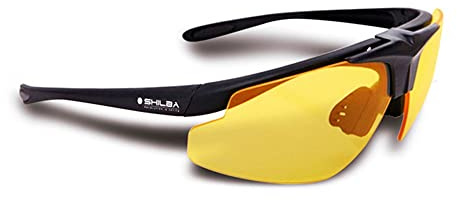 Shilba Hunter Gafas protección de Caza, Unisex Adulto, Negro, S