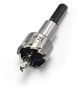 TF HSS Acero inoxidable carburo cementado cortador de sierra perforadora HSS Sierra perforadora corona circular broca espiral adecuado para cortar plástico, madera, metal, acero