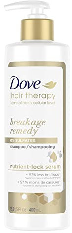 Dove Hair Therapy Breakage Remedy 97% less breakage Shampoo for damaged hair 400 ml