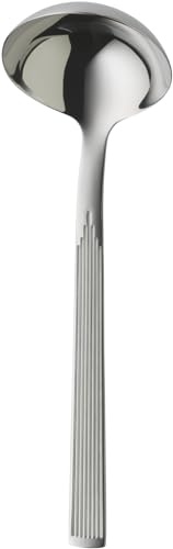 WMF Art Deco soppslev, såssked, slev, Cromargan protect polerat rostfritt stål, reptåligt, diskmaskinssäkert