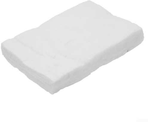 Ceramic Wool Sponge, Calcium Magnesium Silicate Fiber Fireplace Stove, Safe Biofire, Suitable For Bioethanol Fireplace(30X10X5CM)