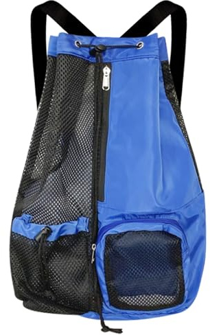 JSTHHTT Bolsas de Cuerdas Mujer Hombre Mochila, Mochilas De Cuerdas, Bolsa de Malla con Cordón en Seco-Húmedo, Natacion Cuerdas Bolsa Piscina Malla para Natación Gimnasio Playa Deporte