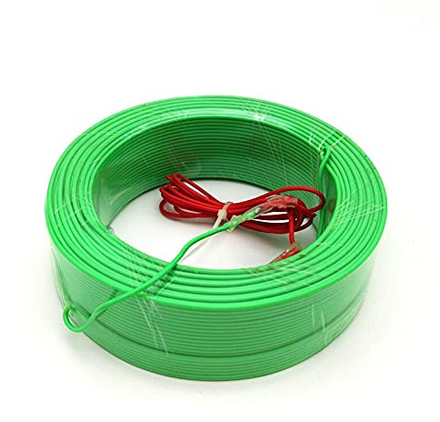 Jordvärmekabel for växthusvarm golvvärmetråd for växter | Kompatibel med KZX5000 Termostat, 1 st(50meters)