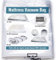 King/California King Mattress Vacuum Bag for Moving Compress Mattress Double Zip Seal & Leakproof Valve. Huge Mattress Bag for Moving. Straps Included
