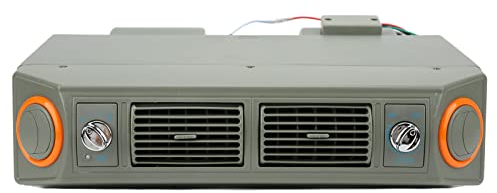 Under Dash Verdampfer, ABS-Kunststoff Temperaturregelung Klimaanlage Verdampferbaugruppe für Auto für Camper für Wohnmobil (12V)