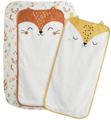 Petit Béguin - Housse de Matelas à Langer + 2 Tapis de Change Merlin