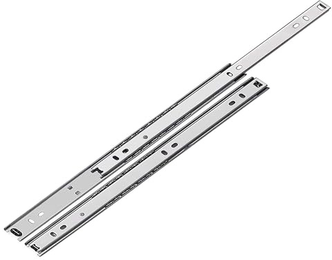 Mprofi MT® 10 Piezas, 5 Pares | Guías para Cajones | 27mm X 400mm | Correderas de Cajón | Extracción de Cajones | Rieles para Cajones | Guía de Bolas | Extracción Parcial