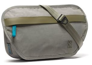 Chrome Industries Sodo Crossbody Sling Bag für Damen und Herren mit Reißverschluss, Telefon, Sicherheit & versteckte Taschen, recycelte Materialien, Salbei