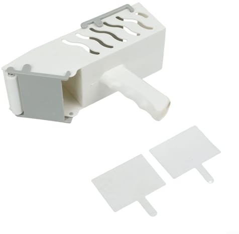 Evenoonest Handheld Express Label Applicator, Quick Portable Labeling Device Efficient 1-Second Tool for Express Packaging Plastic Construction