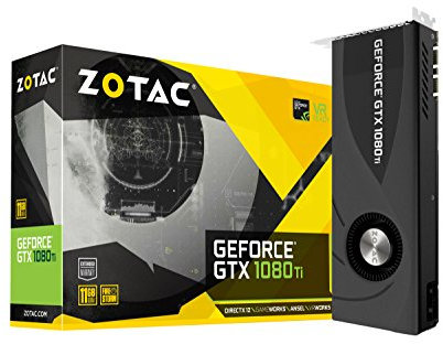 ZOTAC GeForce GTX 1080Ti Blower 11GB GDDR5X 352bit VR ready