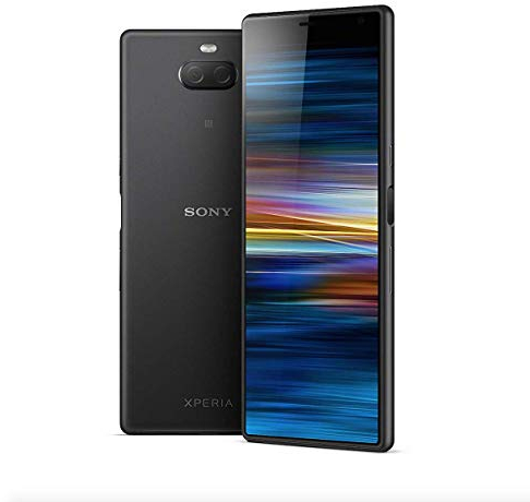 Sony Xperia 10 Plus 6.5 Inch 21:9 Full HD+ display Android 9 UK SIM-Free Smartphone with 4GB RAM and 64GB Storage - Black