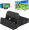 Ponkor Switch Docking Station für Switch/Switch OLED, 4K HD Switch TV Dock, 1080P HD Switch/Switch OLED Adapter mit 4K HDMI,USB 3.0 und Type-C Port(Nicht für Switch 2)