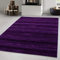 Carpetsale24 Teppich Wohnzimmer Unicolor - Einfarbig Lila Meliert 160 x 230 cm - Kurzflor Schlafzimmer Pflegeleicht und Extra Weich - Für Küche Esszimmer Kinderzimmer Rechteckig