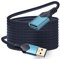 ROFICORD USB 3.0-Verlängerungskabel, 4,5m Hochgeschwindigkeits-Verlängerungskabel, USB-A-Stecker auf Buchse,Verlängerungskabel für Playstation/Xbox/Flash-Laufwerk/Kartenleser/Tastatur/Drucker (Blau)