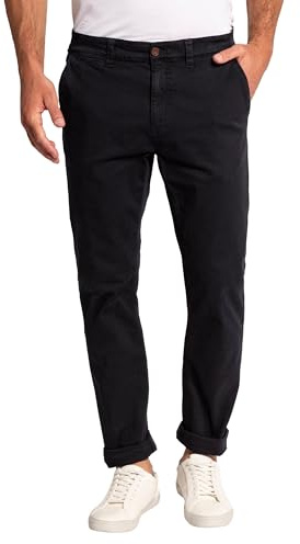 JP 1880 Chino Hose, Bauch Fit, FLEXNAMIC®, 4-Pocket, Regular Fit, Pantalons Homme, Black Slate, 64