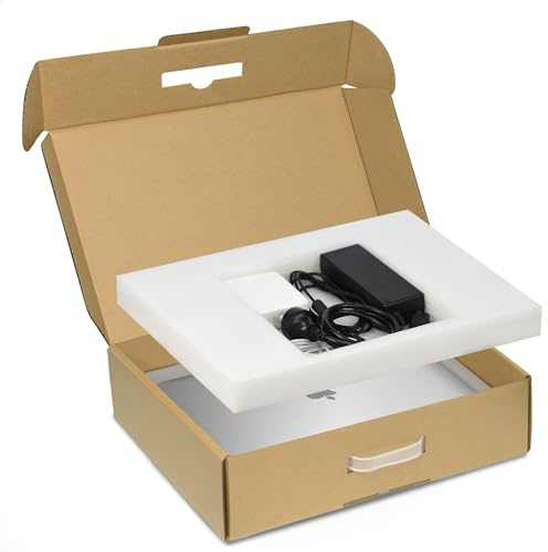 Orionstar Laptop Box mit Schutzschaum für 17.3 Zoll Notebook Computer - Secure Mailer Versand Karton