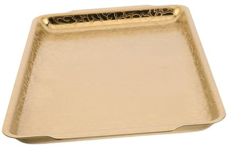 Gatuida 1piezas Plato Inoxidable para Asar y Servir Griddle De Bandeja Calentadora para BBQ para Eventos Sociales y Reuniones Familiares