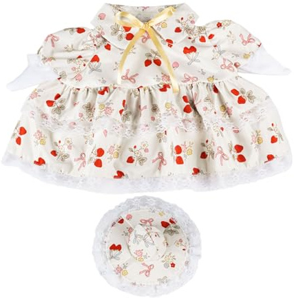 Genérico Vestidos para Gansos - Decoración Primavera Pastoral Con Sombrero | Vestuario para Gansos de Jardín,Para Cumpleaños Boda Navidad Fiestas Vacaciones Patio Jardín Puerta Césped