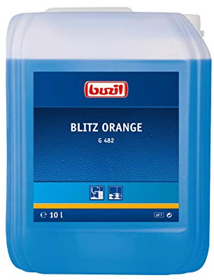 Buzil Blitz Orange G482 10 L Kanister Orangenreiniger Neutralreiniger Allesreiniger Vielzweckreingier Allzweckreiniger