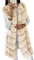 ORANDESIGNE Damen Faux Pelz Weste Mantel Ärmellos Jacke Weste Winter Kunstpelz Weste Fellweste Große Größen Winterjacke Lange Mantel Outwear Warm Pelzweste Pelzjacke Pelzmantel A Beige XL
