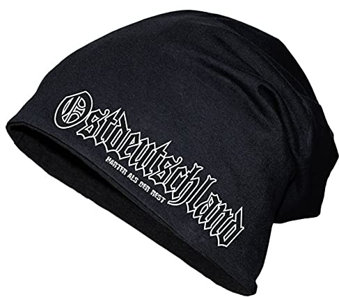Spaß Kostet Long Beanie Mütze Ostdeutschland Härter als der Rest Größe XS-XXL