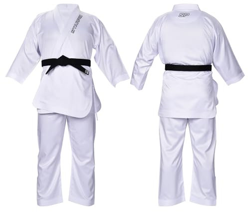 Starpro Polydiamond Karate Kampfsportanzug passend für Karate GI, Karate Anzug Baumwolle (ohne Gürtel)