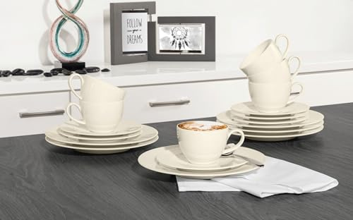 Seltmann Weiden 4052212081427 Service à café 18 pièces en porcelaine