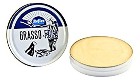 REFLex GRASSO DI FOCA NERO CALZATURE SCARPE IMPERMEABILE PER PELLE-CUOIO ML 50