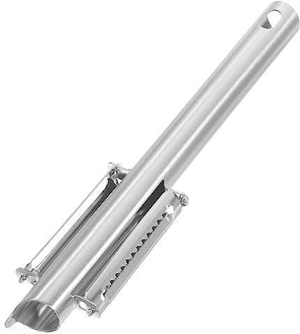 FELTECHELECTR Herramienta De Pelar Pelador De Patatas Portátil Rebanador De Cocina Inoxidable