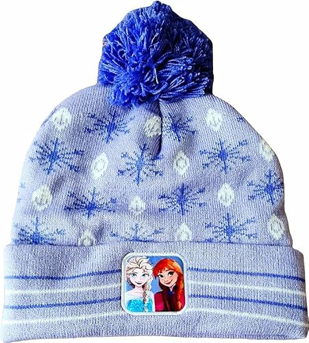 Vintermössa med mjuk och varm tofs för barn FROZEN (Frozen Frozen)