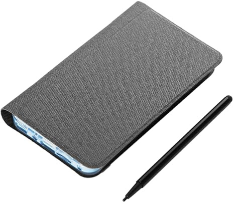 XUMIUZIY Lettore di Ebook da 5 Pollici, Lettore Elettronico con Tavoletta per la Scrittura, Schermo Protettivo per gli Occhi e Fotocamera da 5 MP con Flash, Lettore di E-book Portatile
