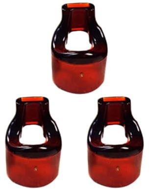 MAGICLULU Boquilla de Ayuda para Soplar Flauta Repuesto para Flauta de 23 Mm 3 Piezas de 6 y 8 Agujeros Accesorio Musical para Principiantes y Profesionales Boquilla Lisa sin Rebabas