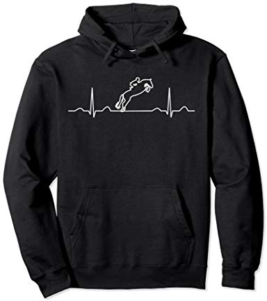 Reiterin Heartbeat Bekleidung, Reiterin Herren Jungen Pullover Hoodie