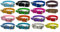 Vibrant Leather Dog Collar for Puppy, Cat, Kitten, Dogs - For Small, Medium & Large Pet Collars (Medium (28cm - 36cm Neck), Red)