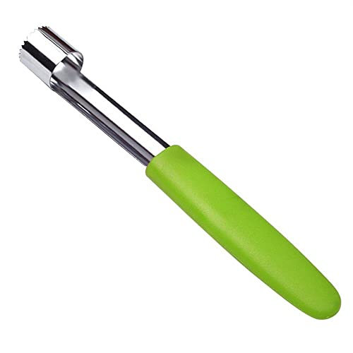 Strumento di rimozione del corer di mela, in acciaio inox, per scavare mele, steli di frutta, recuperare marmellate nucleari, utensili da cucina, verde utile e pratico, elaborato professionale